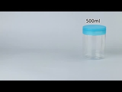 Vidali Kapaklı Özel PET Kozmetik Krem Kavanozu