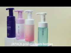 JXPACK yüksek kaliteli PET plastik köpük şişeleri