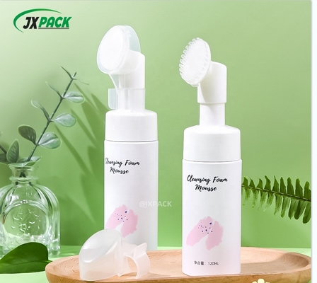 Yüz yıkama pompası şişe 100 ml-250 ml PET yuvarlak el sabunu pompası şişe