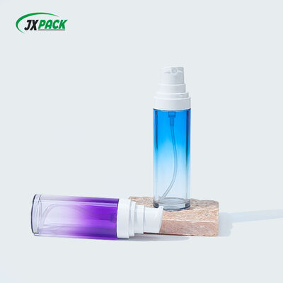 Sıvı güzellik ürünleri için basınç pompası başlı besin kalitesi PET kozmetik şişesi